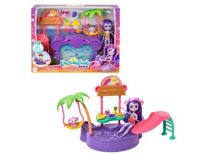 ENCHANTIMALS OPIČKOVÝ BAZÉN