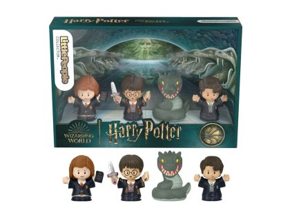 Fisher Price Little People 4ks zberateľská figúrka Harry Potter a Tajomná komnata