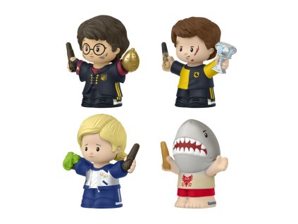 Fisher Price Little People 4ks zberateľská figúrka Harry Potter a ohnivá čaša