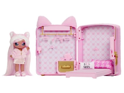 Na! Na! Na! Surprise Batoh s izbičkou 3v1, séria 3 – ružová mačička