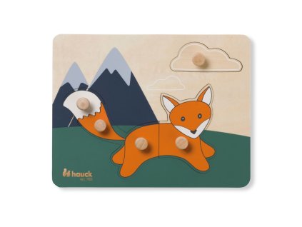 Drevené puzzle - Líška