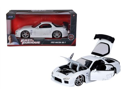 Rýchlo a zbesilo auto Mazda RX-7 1:24