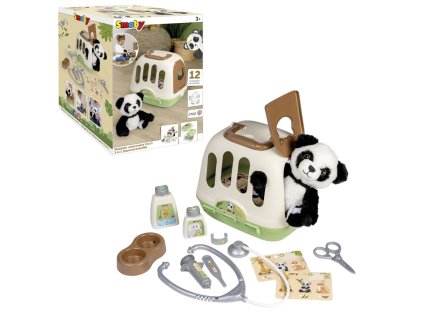 Veterinárna výbava s pandou a prepravným boxom 2v1