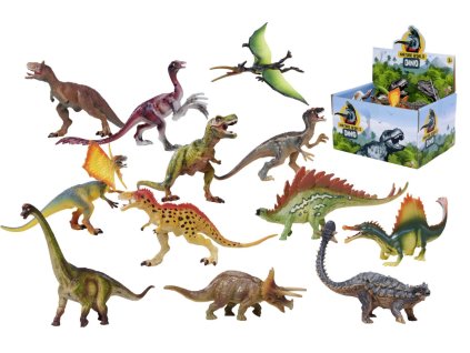 Figúrka dinosaura 15-17 cm, 12 druhov, DP24