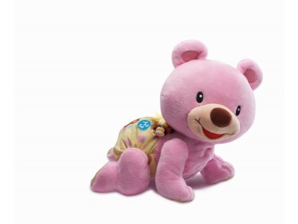 Vtech Lezoucí medvídek růžový CZ