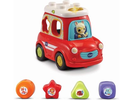 Vtech Červené mluvící auto - CZ