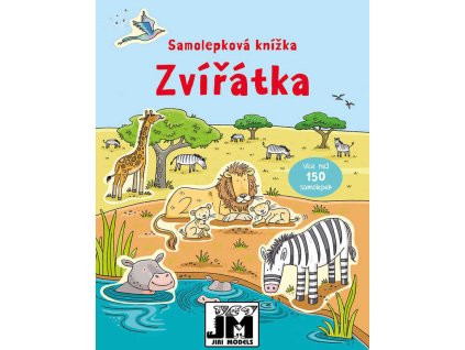 JIRI MODELS Samolepková knížka Zvířátka