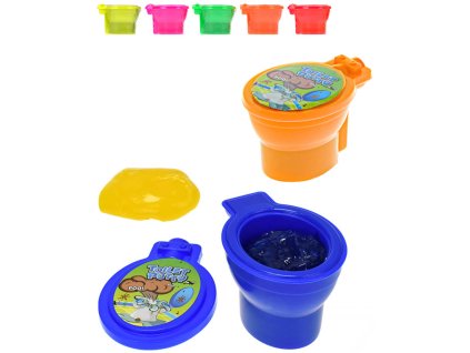 Professor Slime toaleta WC s neonovým slizem dětská žertovinka 6 barev