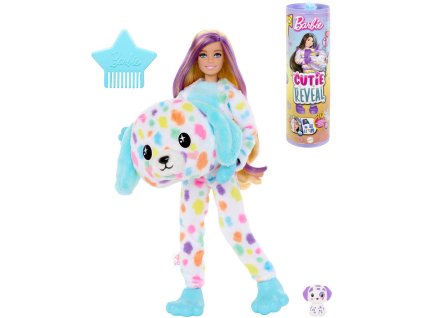 MATTEL BRB Barbie Cutie Reveal barevné sny panenka zvířátko v převleku 4 druhy
