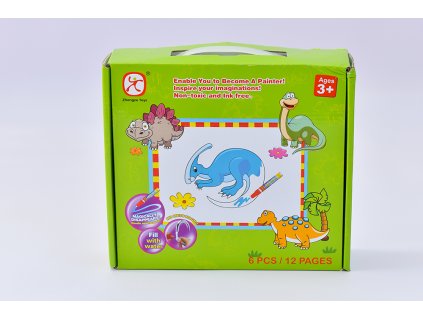 Vyfarbovacie puzzle zvieratá