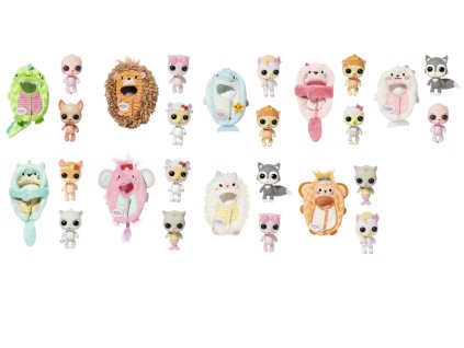 BABY born Surprise Zvieratká 3, PDQ, 18 druhov