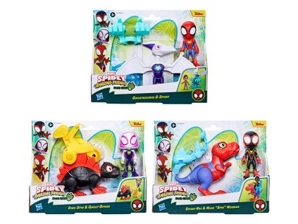 SPIDER-MAN SPIDEY AND HIS AMAZING FRIENDS FIGÚRKA S DINOSAUROM A PRÍSLUŠENSTVOM