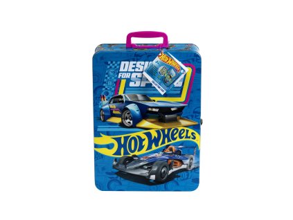 Zberateľský kufrík Hot Wheels, 50 kusov