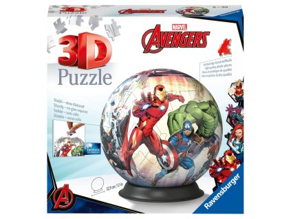 Puzzle-Ball Marvel: Avengers 72 dielikov