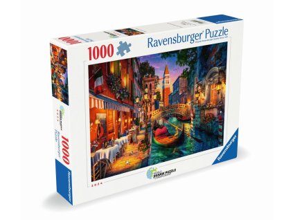 Nočné Benátky 1000 dielikov