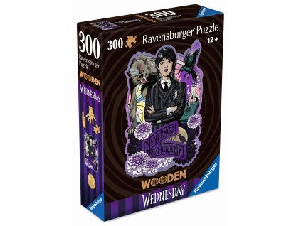 Drevené puzzle Wednesday 300 dielikov