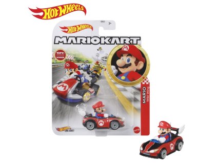 Hot Wheels MARIO KART angličák asst