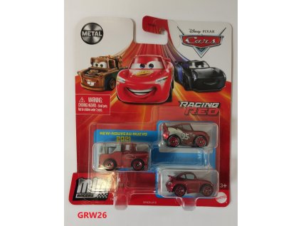 CARS MINI 3KS PACK ASST