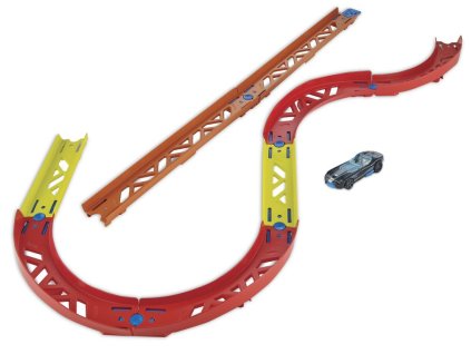 Hot Wheels TRACK BUILDER set pre staviteľov - ZATÁČKY