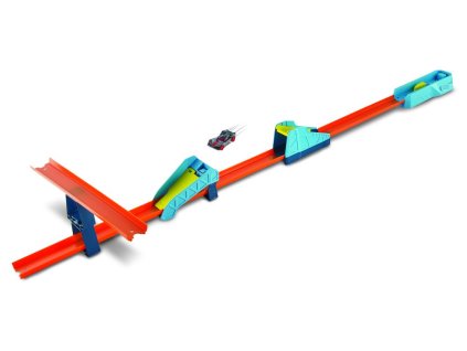 Hot Wheels TRACK BUILDER set pre staviteľov - DLHÝ SKOK