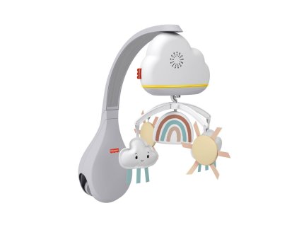 Fisher Price kolotoč nad postieľku dážď s duhou