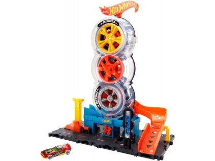 Hot Wheels CitySuperpneu obchod