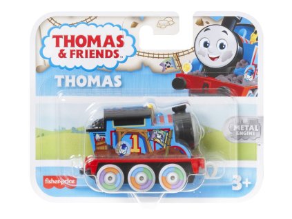 Fisher Price ťahacia kovová mašinka asst