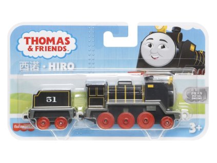 Fisher Price ťahacia kovová mašinka s  vagónom asst