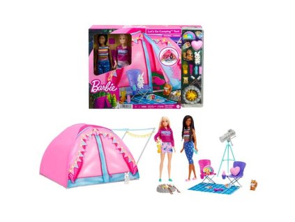 Barbie DHA stan s 2 bábikami a doplnkami