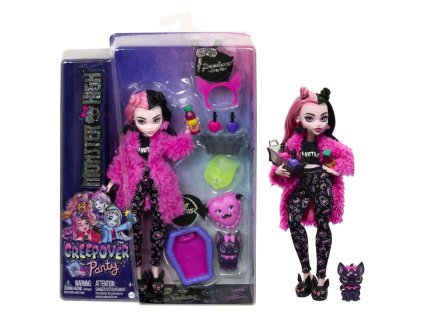 Monster High CREEPOVER party bábika - DRACULAURA
