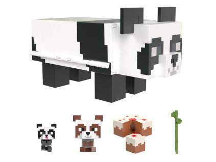 Minecraft mini Mob head panda herný dom