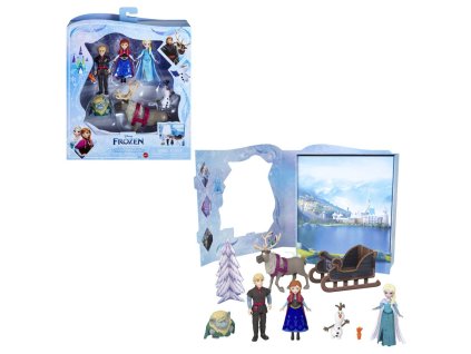 FROZEN ROZPRÁVKOVÝ PRÍBEH MALEJ BÁBIKY ANNA A ELSA S KAMARÁTMI