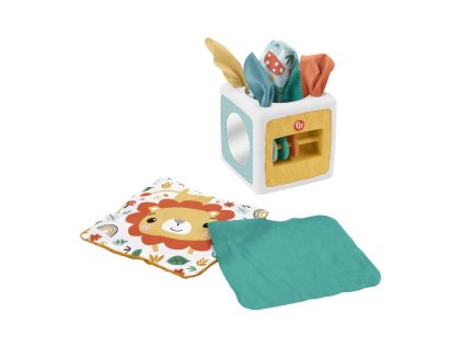 Fisher Price zábavná krabička na vreckovky