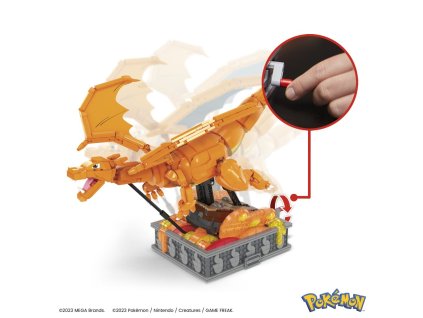 MEGA POKÉMON POHYBLIVÁ FIGÚRKA - CHARIZARD