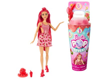 Barbie POP REVEAL BArbie šťavnaté ovocie - MELÓNOVÁ TRIEŠŤ