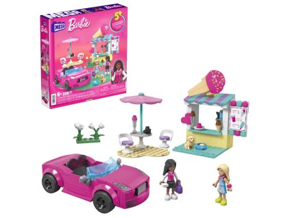 MEGA BARBIE KABRIOLET A STÁNOK SO ZMRZLINOU