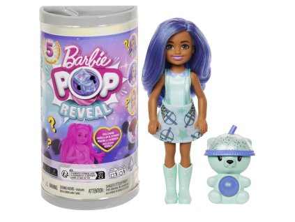 Barbie POP REVEAL Chelsea Bubble tea asst