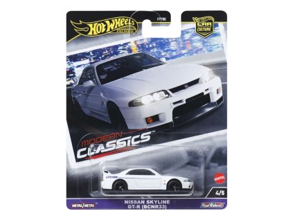 Hot Wheels  PRÉMIOVÉ AUTO - VELIKÁNI - NISSAN SKYLINE R33