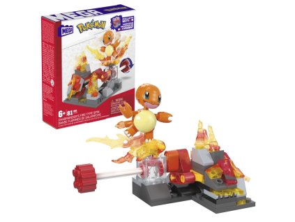 MEGA POKÉMON DOBRODRUŽSTVO - CHARMANDER S OHNIVÝM TYPOM