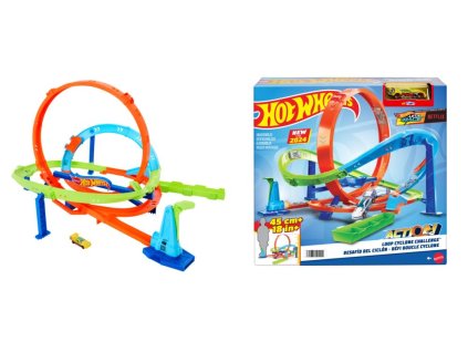 Hot Wheels extrémna hyper slučka
