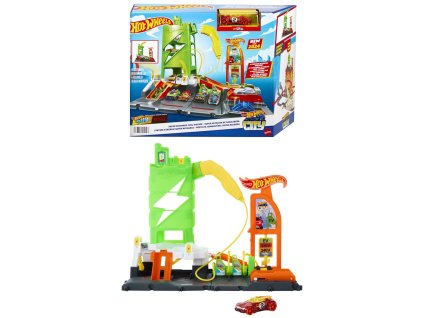 Hot Wheels City Super nabíjacia stanica