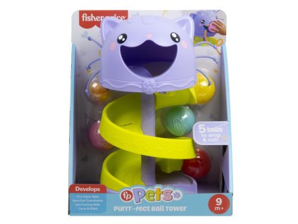 Fisher Price mačičková guličková dráha