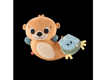 Fisher Price plyšová vydra s knižkou