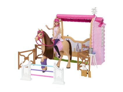 Barbie STAJNE S PEPPER A BÁBIKOU