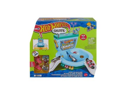 Hot Wheels SKATES splachovací fingerboard  skatepark