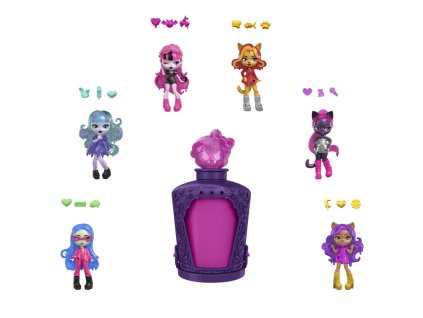 Monster High elixíry s malou monsterkou asst
