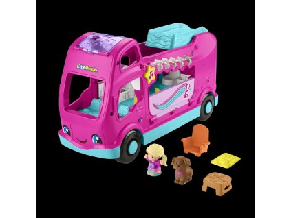 Fisher Price Little People barbie karavan snov so svetlami a zvukmi