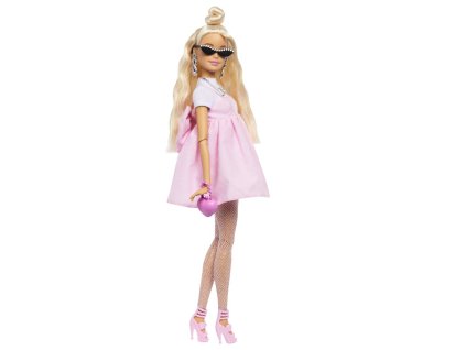 Barbie Deluxe modelka - ŠATY S MAŠLOU