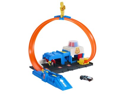 Hot Wheels city super policajná stanica