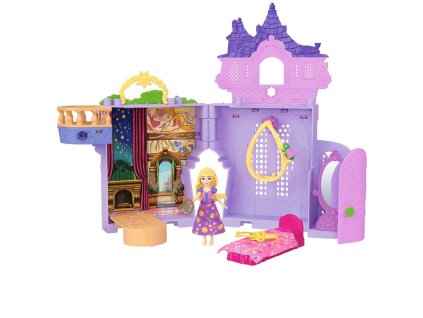 Disney panenka veža s malou bábikou Rapunzel
